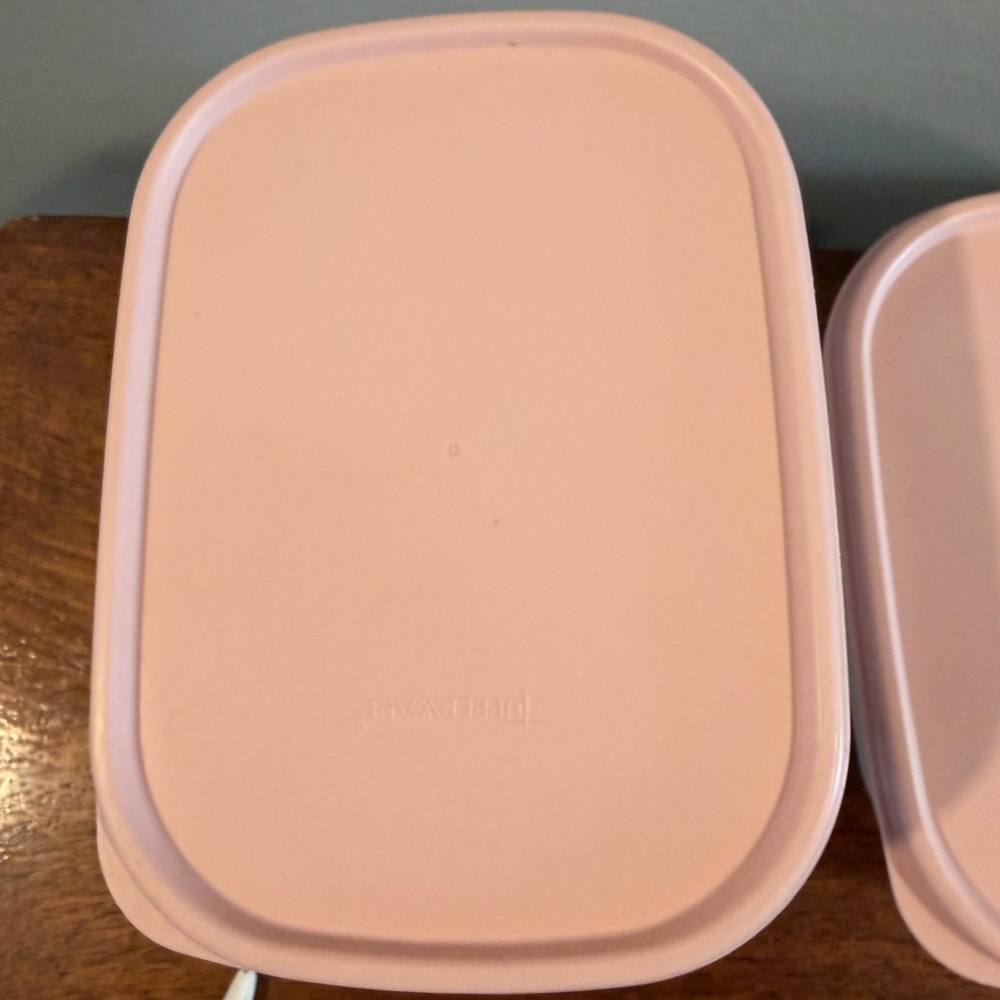 Tupperware Modular Mate Mini Rectangulars #1 & 2 Pink - Picture 6 of 13